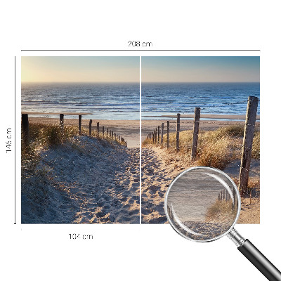 Fototapeta s tiskom s motivom puta prema plaži