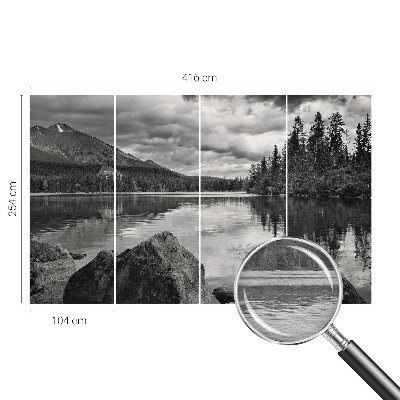 Flis fototapeta s planinskom panoramom