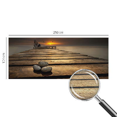 Fototapeta za spavaću sobu sa motivom zalaska sunca