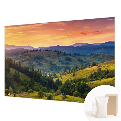 Vlies fototapeta za dječju sobu s motivom planinskog krajolika