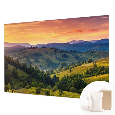 Vlies fototapeta za dječju sobu s motivom planinskog krajolika