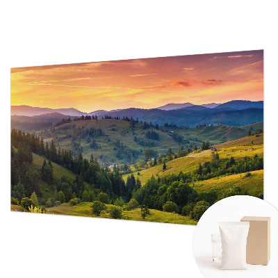 Vlies fototapeta za dječju sobu s motivom planinskog krajolika