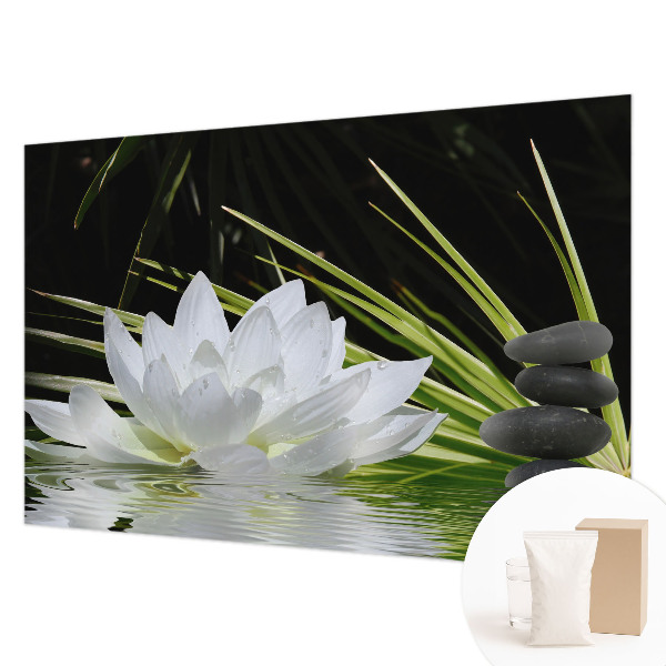 Foto tapeta za spavaću sobu Meditacija s ljiljanom