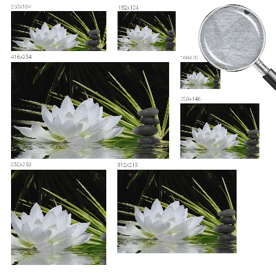 Foto tapeta za spavaću sobu Meditacija s ljiljanom