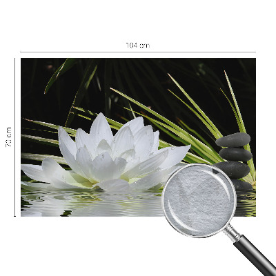 Foto tapeta za spavaću sobu Meditacija s ljiljanom