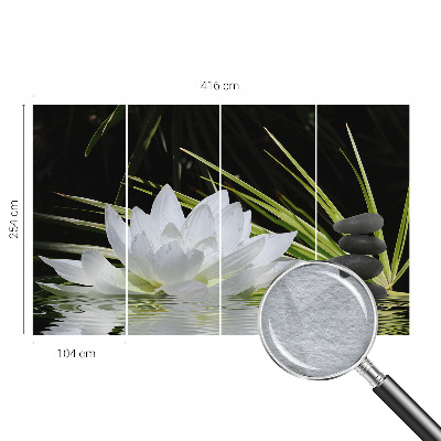 Foto tapeta za spavaću sobu Meditacija s ljiljanom