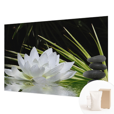 Foto tapeta za spavaću sobu Meditacija s ljiljanom