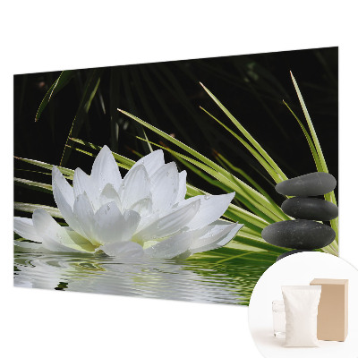 Foto tapeta za spavaću sobu Meditacija s ljiljanom
