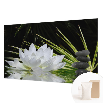 Foto tapeta za spavaću sobu Meditacija s ljiljanom