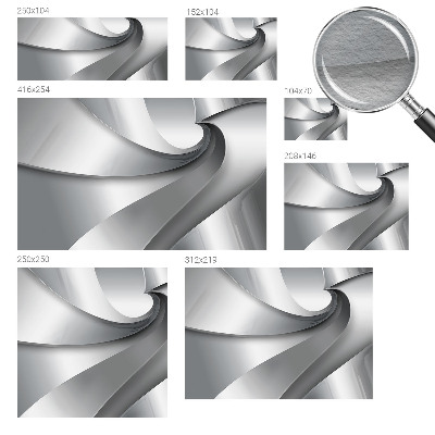 Zidna dekoracija fototapeta s motivom geometrijskih spirala