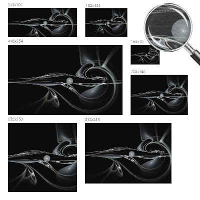 Vlies fototapeta s uzorkom linija tekućine