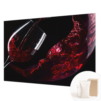 Zidna fototapeta od flisa s motivom crnog vina