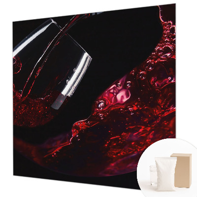 Zidna fototapeta od flisa s motivom crnog vina