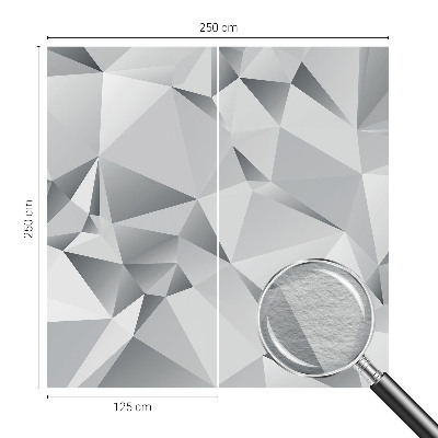 Zidna foto tapeta s apstraktnim geometrijskim motivom