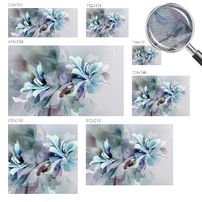 Premium fototapeta s motivom cvjetne apstrakcije