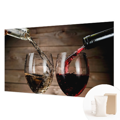 Fototapeta s tiskom s motivom čaša vina
