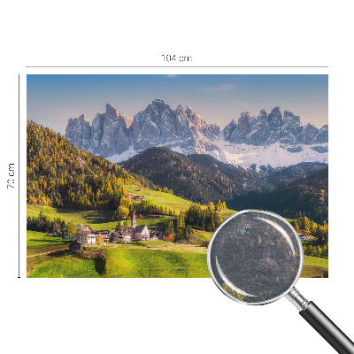 Foto tapeta za zid s prikazom planinskog krajolika