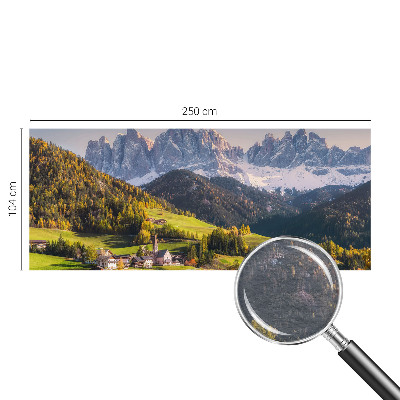 Foto tapeta za zid s prikazom planinskog krajolika