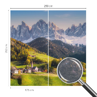 Foto tapeta za zid s prikazom planinskog krajolika