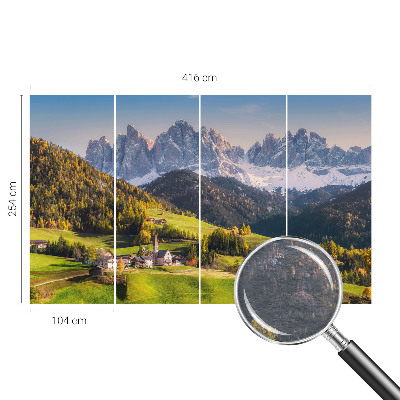 Foto tapeta za zid s prikazom planinskog krajolika