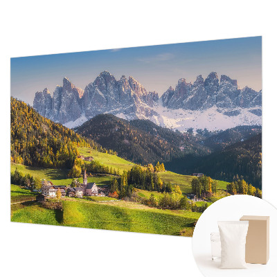 Foto tapeta za zid s prikazom planinskog krajolika