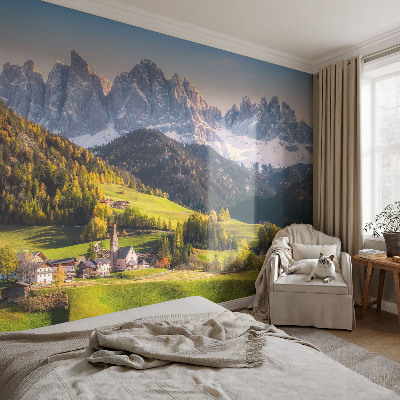 Foto tapeta za zid s prikazom planinskog krajolika