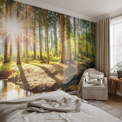 Foto tapeta po mjeri s motivom šumske idile