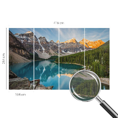 Fototapeta po mjeri s motivom odraza u planini