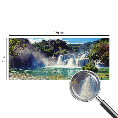 Fototapeta za spavaću sobu Vodopadni krajolik