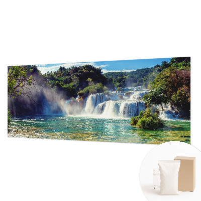 Fototapeta za spavaću sobu Vodopadni krajolik