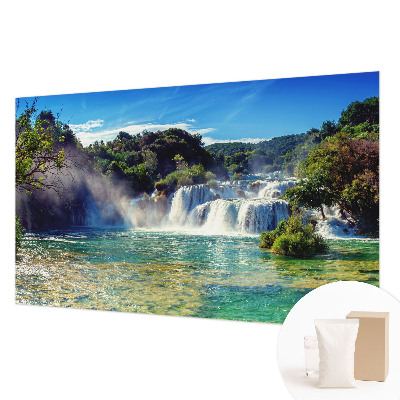 Fototapeta za spavaću sobu Vodopadni krajolik