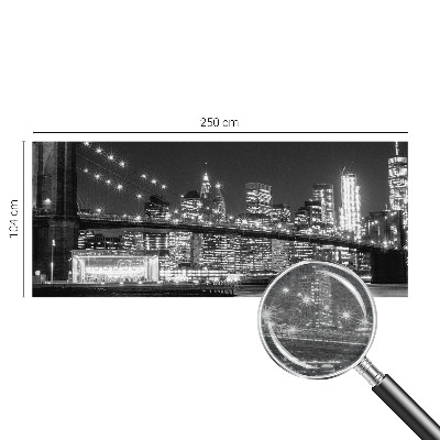 Fototapeta za zid s noćnom panoramom