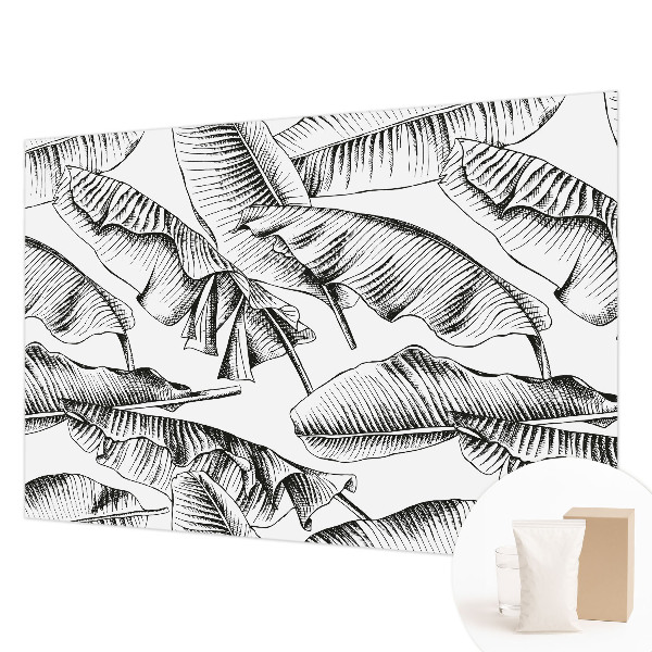 Moderna fototapeta s motivom listova banane