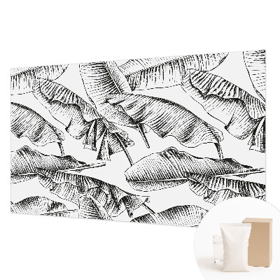Moderna fototapeta s motivom listova banane