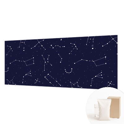 Zidna fototapeta od flisa s motivom noćnog neba s astro detaljima