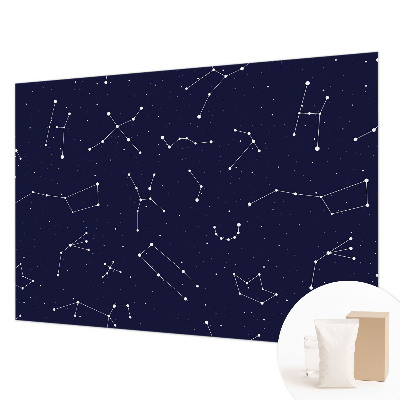Zidna fototapeta od flisa s motivom noćnog neba s astro detaljima