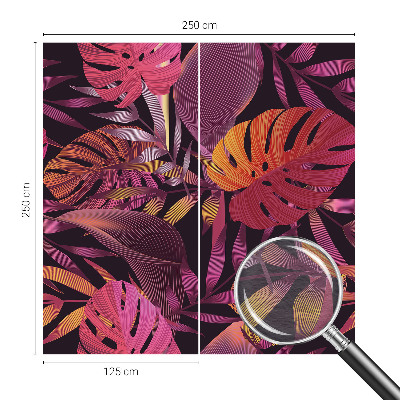 Premium fototapeta s motivom egzotičnog lišća