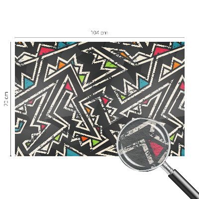 Zidna fototapeta od flisa s motivom energetske geometrije