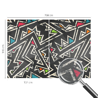 Zidna fototapeta od flisa s motivom energetske geometrije