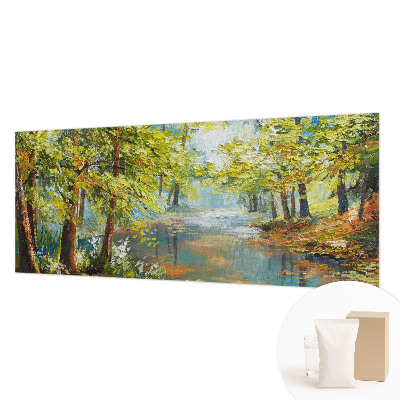 Moderna fototapeta s motivom idiličnog jezera