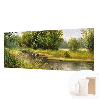 Zidna dekoracija fototapeta s motivom seoskog krajolika