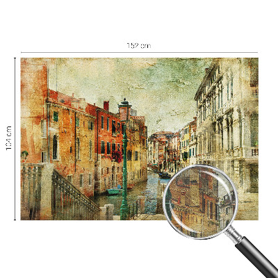 Flis fototapeta s uzorkom koji stvara urbani dojam