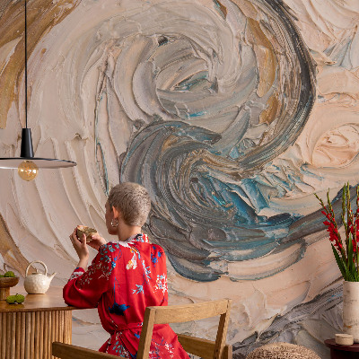 Fototapeta za zid s motivom šarenih vrtloga
