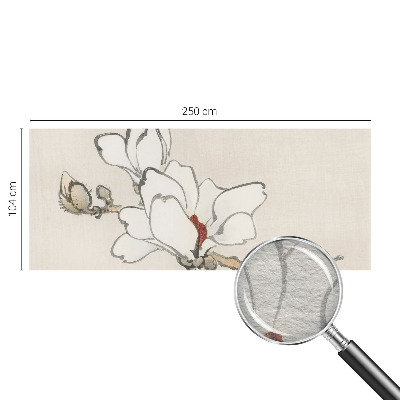 Zidna dekoracija fototapeta s motivom nježnih magnolija
