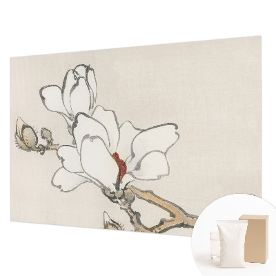 Zidna dekoracija fototapeta s motivom nježnih magnolija