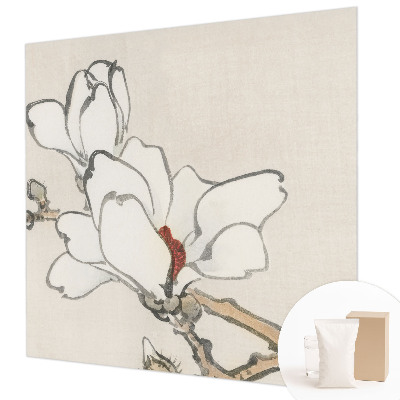 Zidna dekoracija fototapeta s motivom nježnih magnolija