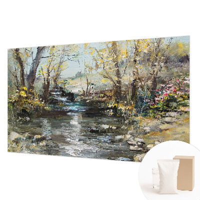 Fototapeta za zid s motivom šumskog potoka