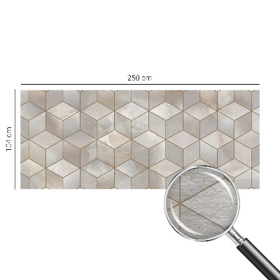 Zidna dekoracija fototapeta s geometrijskim mozaikom