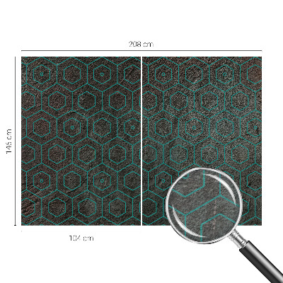 Fototapeta za zid s geometrijskim uzorkom