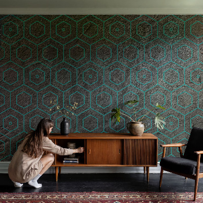 Fototapeta za zid s geometrijskim uzorkom